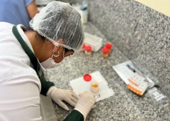 Complexo Clementino Fraga realiza teste para detecção de tuberculose com resultado em 25 minutos