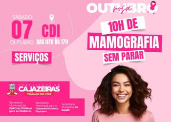 No CDI: Prefeitura de Cajazeiras promoverá mutirão de exames de mamografia e outros serviços