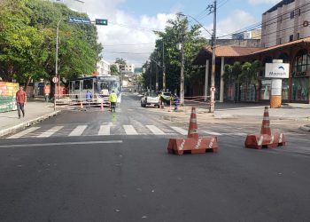 STTP interdita trecho da Rua Sebastião Donato no Centro