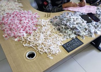 Polícia Militar prende suspeito de tráfico com várias embalagens de cocaína e maconha em João Pessoa