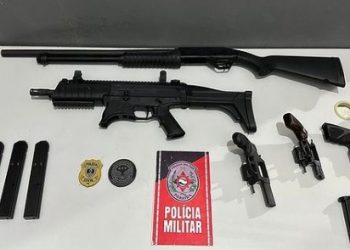 Operação apreende arsenal e prende dez envolvidos em homicídios no Sertão da Paraíba