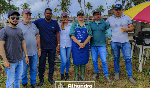2ª etapa: Prefeitura de Alhandra em parceria com a Conafer leva o programa “Mais Pecuária Brasil” e promove o melhoramento genético em rebanhos