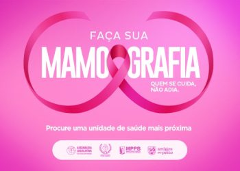 Outubro Rosa: MPPB junta-se à ALPB em campanha de conscientização sobre o câncer de mama