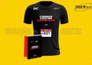 Focco-PB realiza Corrida Contra a Corrupção no dia 9 de dezembro