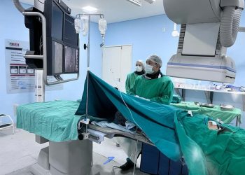Dispositivo que previne embolia pulmonar é utilizado em procedimento de alta complexidade na hemodinâmica de Patos