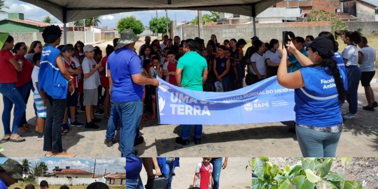 Em Sapé – Projeto Verde Vida chega ao bairro do Abel Cavalcante com plantio de mudas de ipês