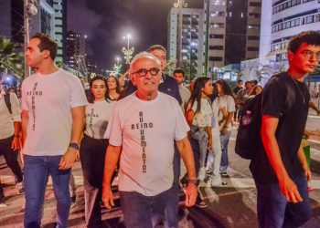 Cícero Lucena celebra Marcha para Jesus com fiéis e afirma que evento representa momento para agradecer e expressar fé