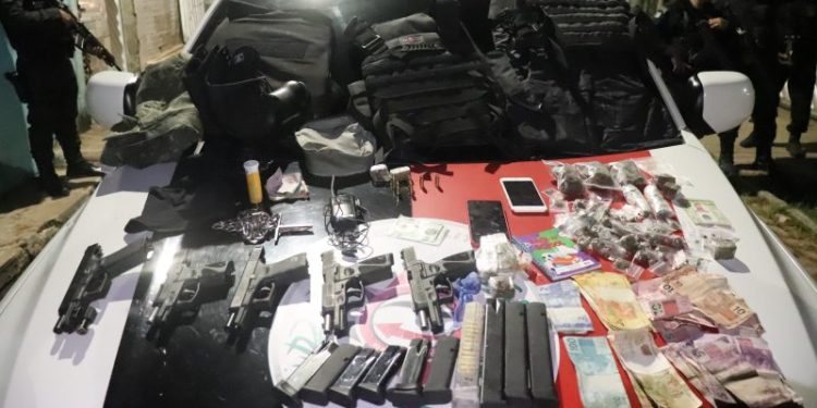 Operação Eternidade prende 172 pessoas e apreende 80 kg de drogas e 44 armas na Paraíba