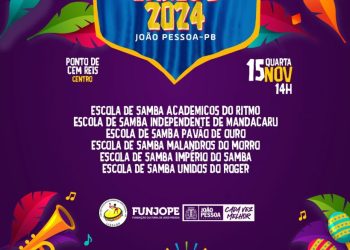 Funjope e Liga das Escolas de Samba apresentam sambas-enredo do Carnaval 2024