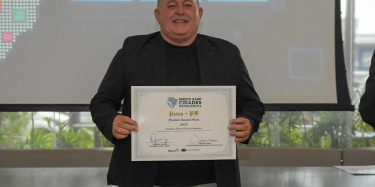 Por três anos consecutivos, Patos recebe prêmio ‘Band Cidades Excelentes’