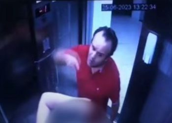 Mulher com bebê no colo é agredida em elevador de condomínio em Campina Grande