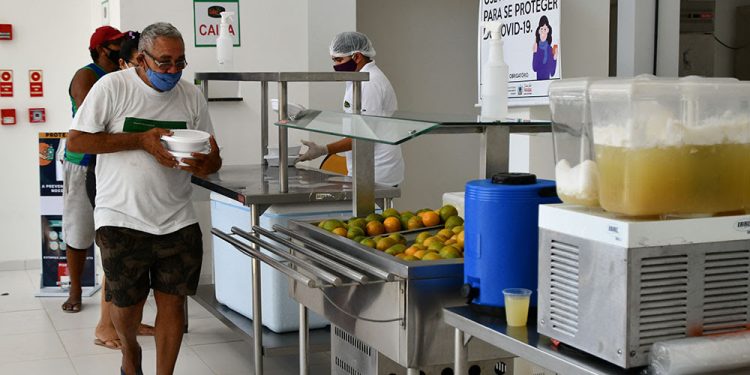 Restaurantes Populares passarão a funcionar na modalidade bandejão a partir de segunda-feira