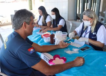 Guardas Metropolitanos de Cabedelo participam de dia dedicado ao cuidado da saúde