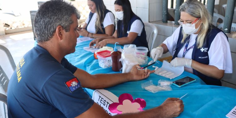 Guardas Metropolitanos de Cabedelo participam de dia dedicado ao cuidado da saúde