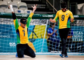 Brasil supera recorde histórico de ouros e é tetracampeão no goalball masculino
