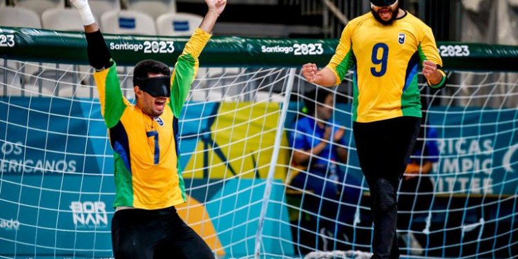 Brasil supera recorde histórico de ouros e é tetracampeão no goalball masculino
