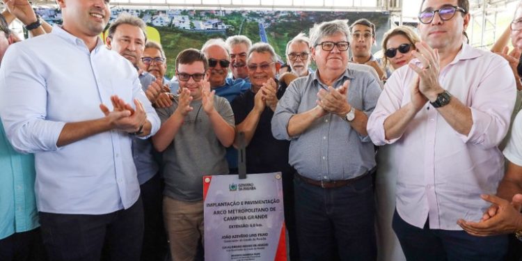 João Azevêdo inaugura Arco Metropolitano de Campina Grande