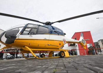 Governo da Paraíba recebe helicóptero do Ministério da Justiça e entrega equipamentos e veículos para as Forças de Segurança