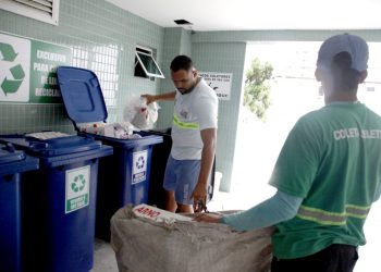 Coleta seletiva atende a condomínios residenciais e estabelecimentos comerciais em 27 bairros