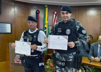 Vereadores de João Pessoa homenageiam policiais militares por elucidação de crime de estelionato praticado na Capital por corretor de imóveis