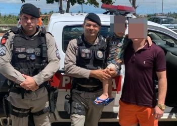 Polícia Militar salva criança de 3 anos que se engasgou em restaurante no Litoral Norte da Paraíba