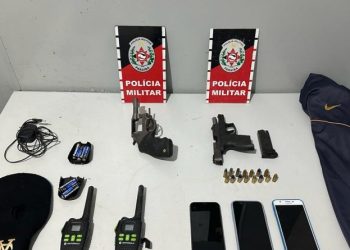 Mais de 20 armas de fogo são apreendidas em 24h na Paraíba