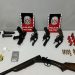 PM apreende cinco armas e prende integrante de grupo ligado ao tráfico de drogas em Mamanguape