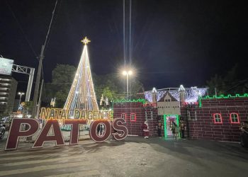Natal da Gente em Patos: Famílias, apresentações e Papai Noel trazem encanto e prestígio ao evento