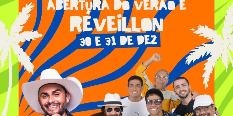 Shows de Mano Walter e Chiclete Com Banana vão animar a abertura do Verão e o Réveillon 2024 de Conde