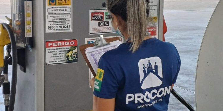 Procon-CG: Preço de combustíveis apresenta queda de até 9,51% em Campina Grande no mês de dezembro