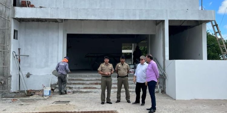 João Azevêdo visita obras do novo Centro de Equoterapia da PMPB