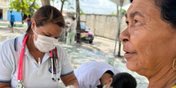 Prefeitura de Santa Rita realiza ações itinerantes de saúde