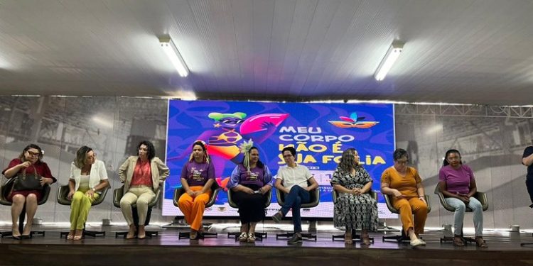 Governo da Paraíba lança campanha “Meu Corpo Não é Sua Folia” contra importunação sexual