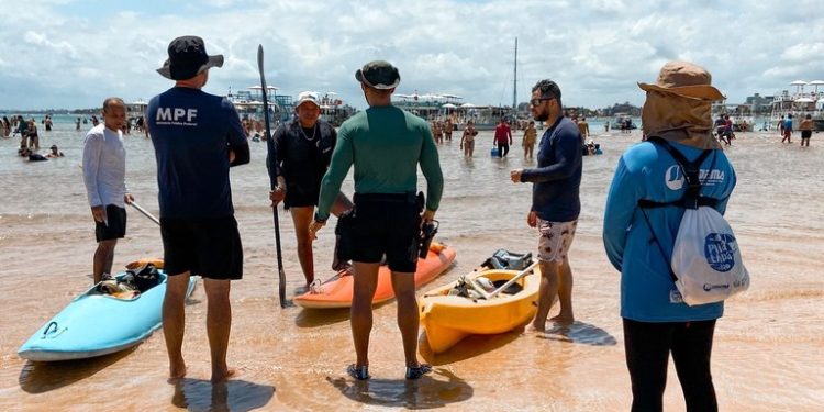 Operação Praia Limpa: Sudema e parceiros realizam ações educativas e fiscalização em Areia Vermelha
