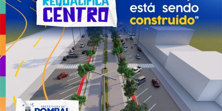 Requalifica Centro: Foi dado início a obra de modernização na Praça Getúlio Vargas, em Pombal