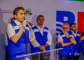 Cícero Lucena destaca programa da Anatel para melhorias nos sinais 4G e 5G na Capital em evento com ministro das Comunicações