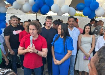 Veneziano participa do lançamento e reforça apoio do MDB à pré-candidatura da Professora Carliane à Prefeitura de Capim