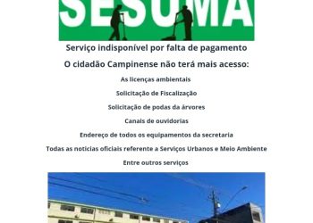 Prefeitura de Campina Grande alerta para falso site da Secretaria de Serviços Urbanos e Meio Ambiente