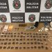 Polícia Militar apreende arma de fogo e drogas em ação de combate ao tráfico, em João Pessoa