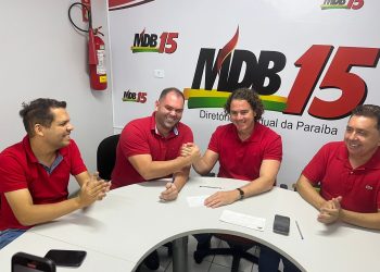 MDB filia o vice-prefeito de Alagoinha, Alírio Filho, que será candidato a prefeito pela legenda nas eleições deste ano