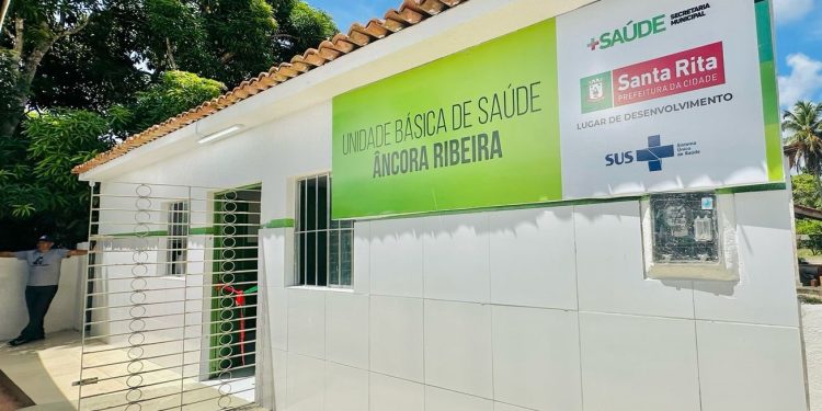 Prefeitura de Santa Rita entrega nova UBS para comunidade de Ribeira