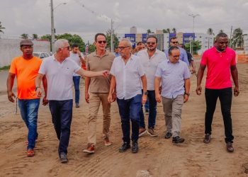 Cícero Lucena inspeciona obras do projeto Orla Sul e projeta impacto para mobilidade urbana e fortalecimento do Turismo da Capital