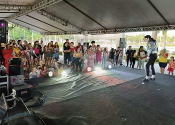 Famílias aproveitam último fim de semana de janeiro do projeto ‘Férias no Parque’