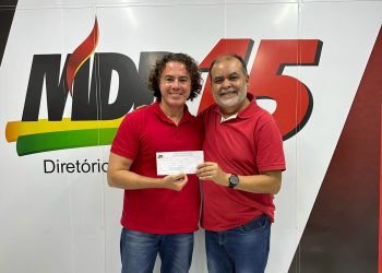 Prefeito de Mulungu se torna o 31º gestor filiado ao MDB na Paraíba: “Estou voltando pra casa”
