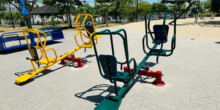 Parques de Campina Grande recebem brinquedos acessíveis e inclusivos