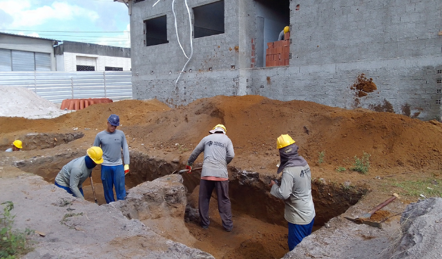 Alhandra avança com construção da UBS Salgadinho e conta 75% da obra concluída