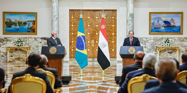 Lula propõe parceria estratégica com o Egito