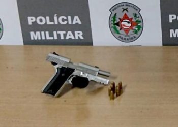 Polícia Militar prende homem por porte ilegal de arma de fogo no bairro das Indústrias, em João Pessoa