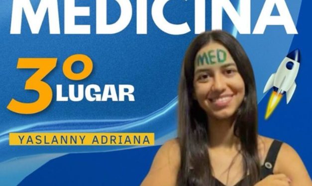 Escola do Legislativo tem aluna aprovada em Medicina na UFPB em 3º lugar