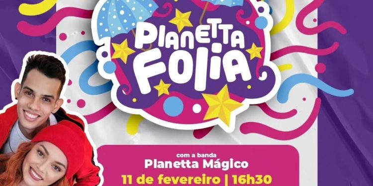 Teatro Ednaldo do Egypto recebe pelo segundo ano o bloquinho infantil Planetta Folia